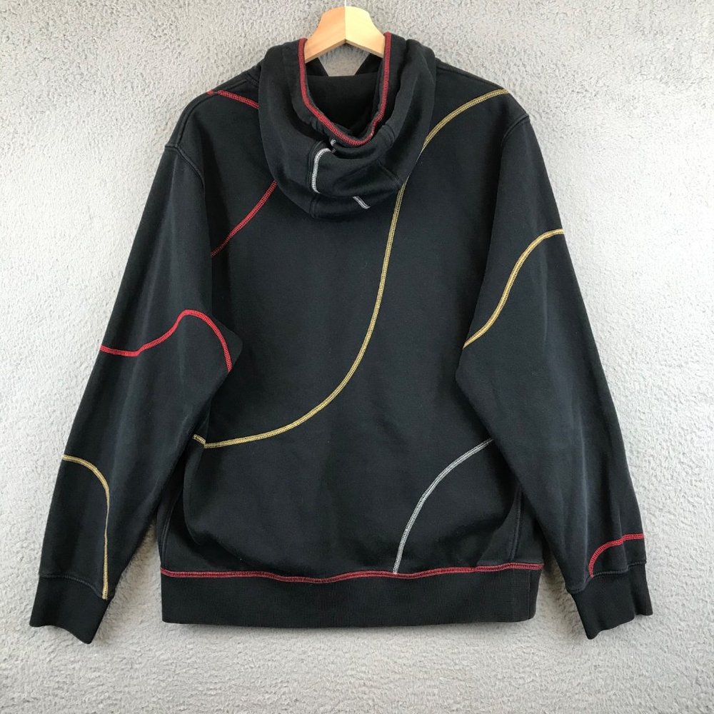 Nike Men's sweatshirt Hoodie Multicolor Pattern - Picture 2 of 8